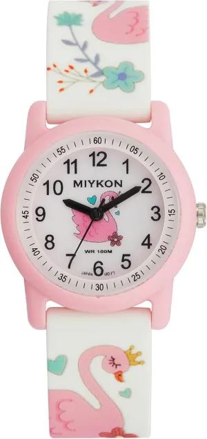 - Easy to Read Analog Watch, Soft Resin Band, Japanese Quartz, 100M Water Resistant Miykon Kids massif Watches for Boys and Girls - Educational Time-Telling Gift for Kids Aged 3-15, Toddlers, Preschoolers, and School-Aged Children 