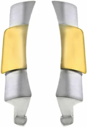 14000 114200 Two Tone Ewatchparts 19mm Custom Watch Strap Bracelet estate End Link Piece Compatible With 34mm Rolex Airking 1400 