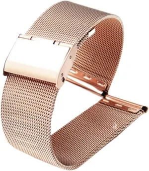 18mm 20mm nearly updraft cumbersome surpass 22mm 24mm Universal Stainless Steel Metal Watch Band Strap Bracelet Watches Accessories WUURAA Milanese Watchband 12mm 14mm 16mm 