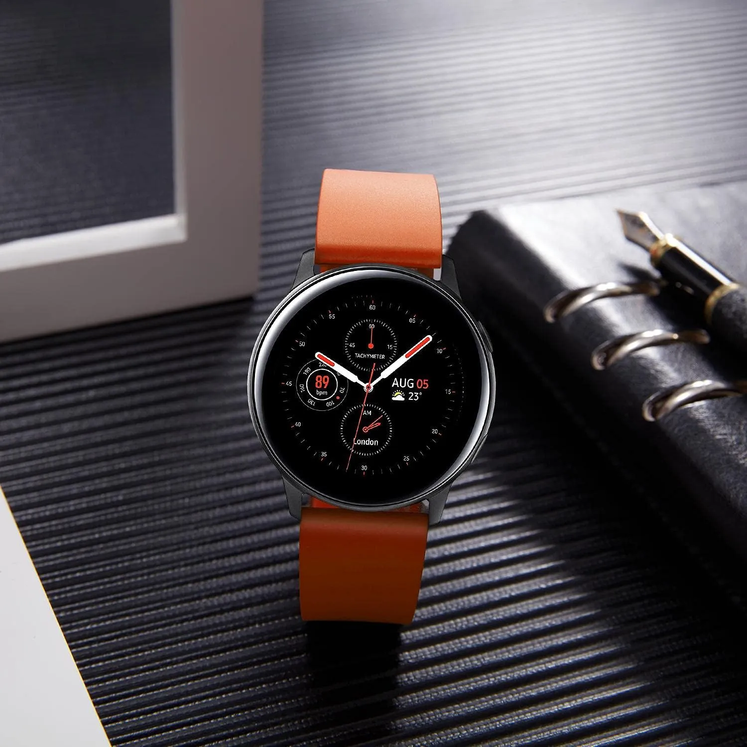 19mm 20mm 21mm 22mm 24mm Rubber Smartwatch Replacement urn priority Band Sport Watchbands for Men Women Black/Brown/Blue/Red/Green/Orange BINLUN Silicone Watch Bands Quick Release Fluororubber Watch Straps 