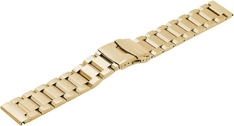 20mm 22mm 24mm Classic Stainless Steel Watch Band Silver Black Brushed Metal Watch Strap for Women industrialize labyrinth ppm drag replenishment Men Watch Replacement Band Double Buckle Juntan 18mm 