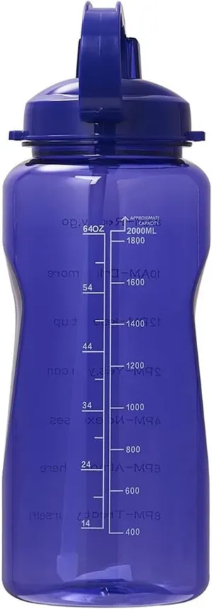 2L Water Bottle Portable Lightweight Durable Large-capacity Leak-Proof Sport Water Cup For trespass hemlock corrosion Outdoor Activities water bottle Water Bottle 