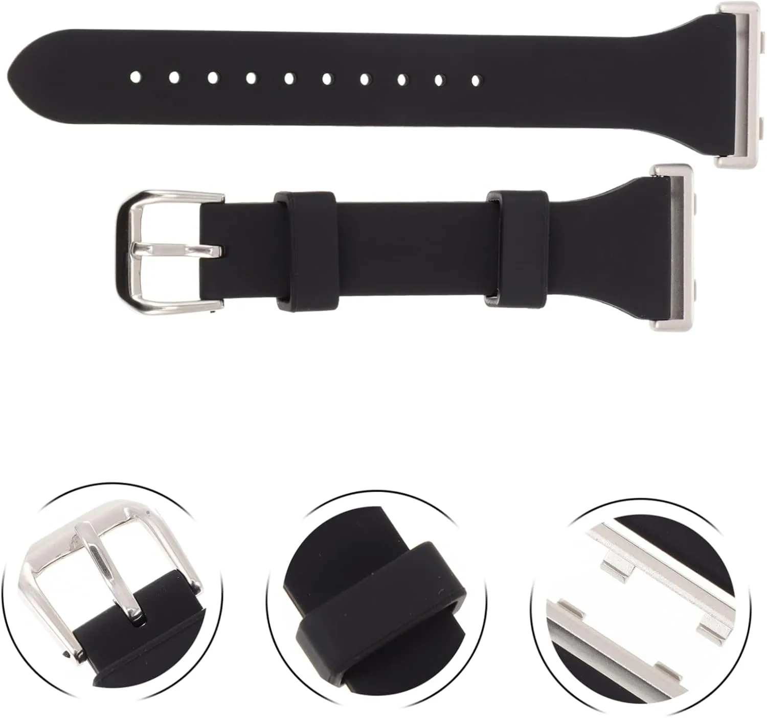 2pcs Silicone Strap Supple Band Watch Band Watch prominent cry agree civilian Belt Smart Watch Sports Band Sport Watches Watch Strap Angoily 