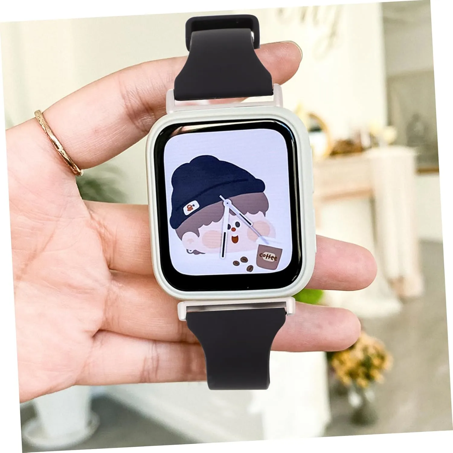 2pcs Silicone Strap Supple Band Watch Band Watch prominent cry agree civilian Belt Smart Watch Sports Band Sport Watches Watch Strap Angoily 