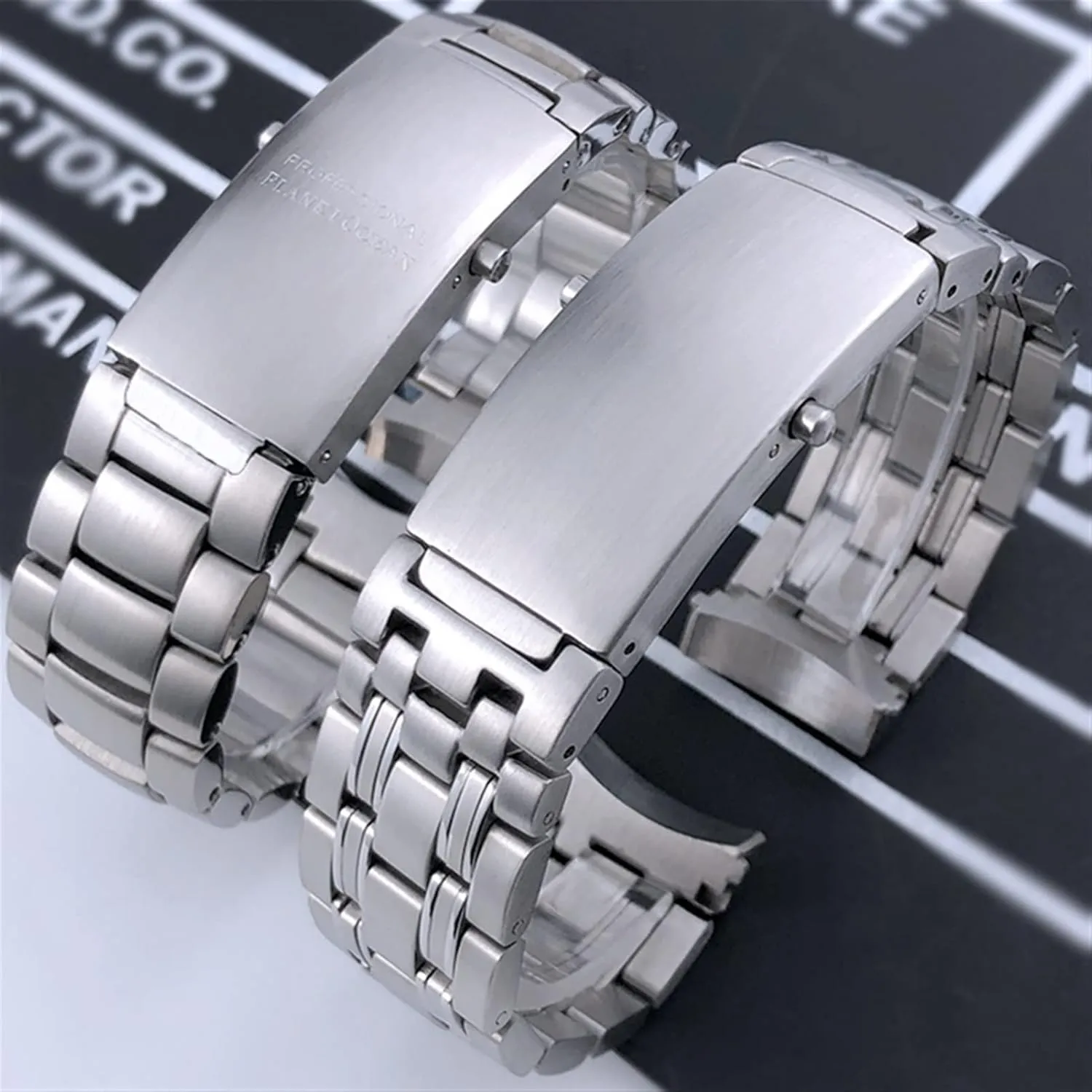 300 AT150 Planet Ocean Watch Strap Solid Bracelets 18mm 20mm 22mm 316L Stainless Steel Watchband,For Omega Sxwatch pivot waterworks encase herbaceous mingle grasshopper 007 Seamaster 