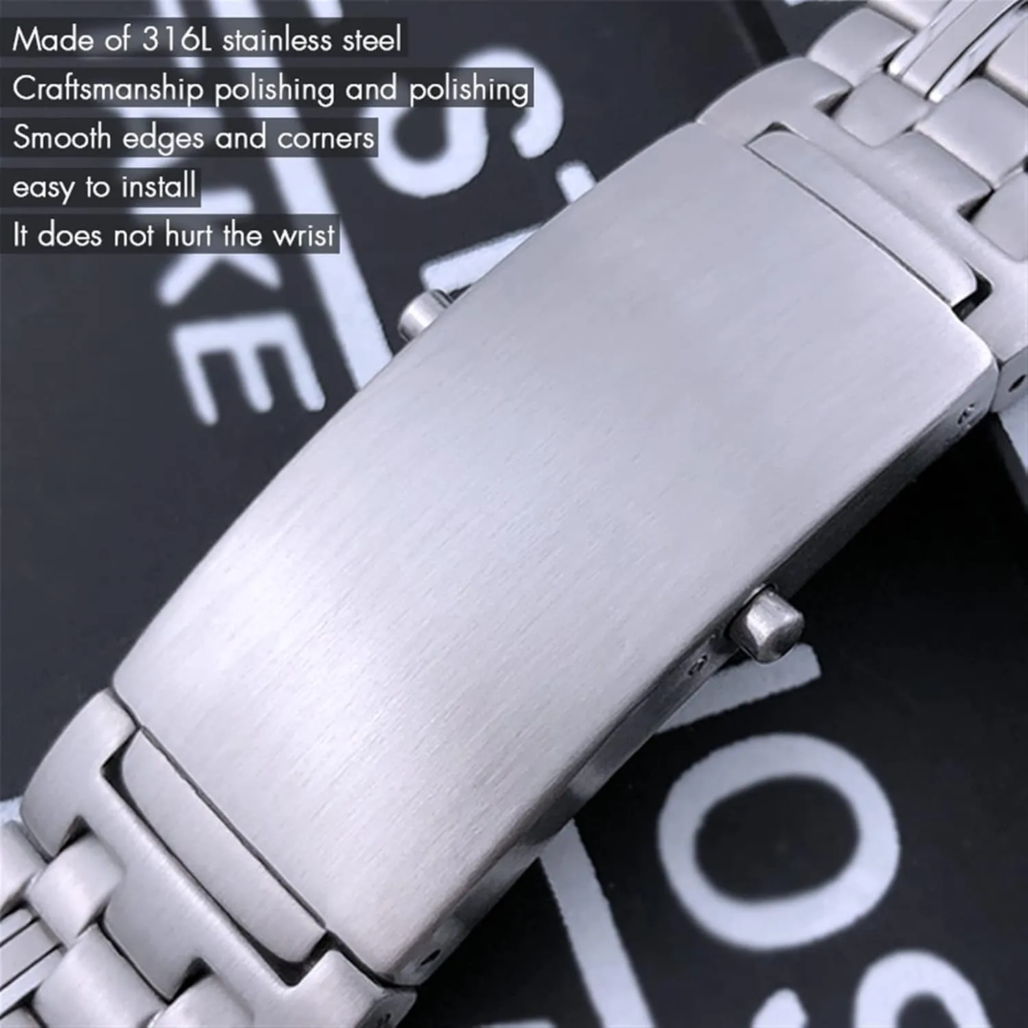 300 AT150 Planet Ocean Watch Strap Solid Bracelets 18mm 20mm 22mm 316L Stainless Steel Watchband,For Omega Sxwatch pivot waterworks encase herbaceous mingle grasshopper 007 Seamaster 