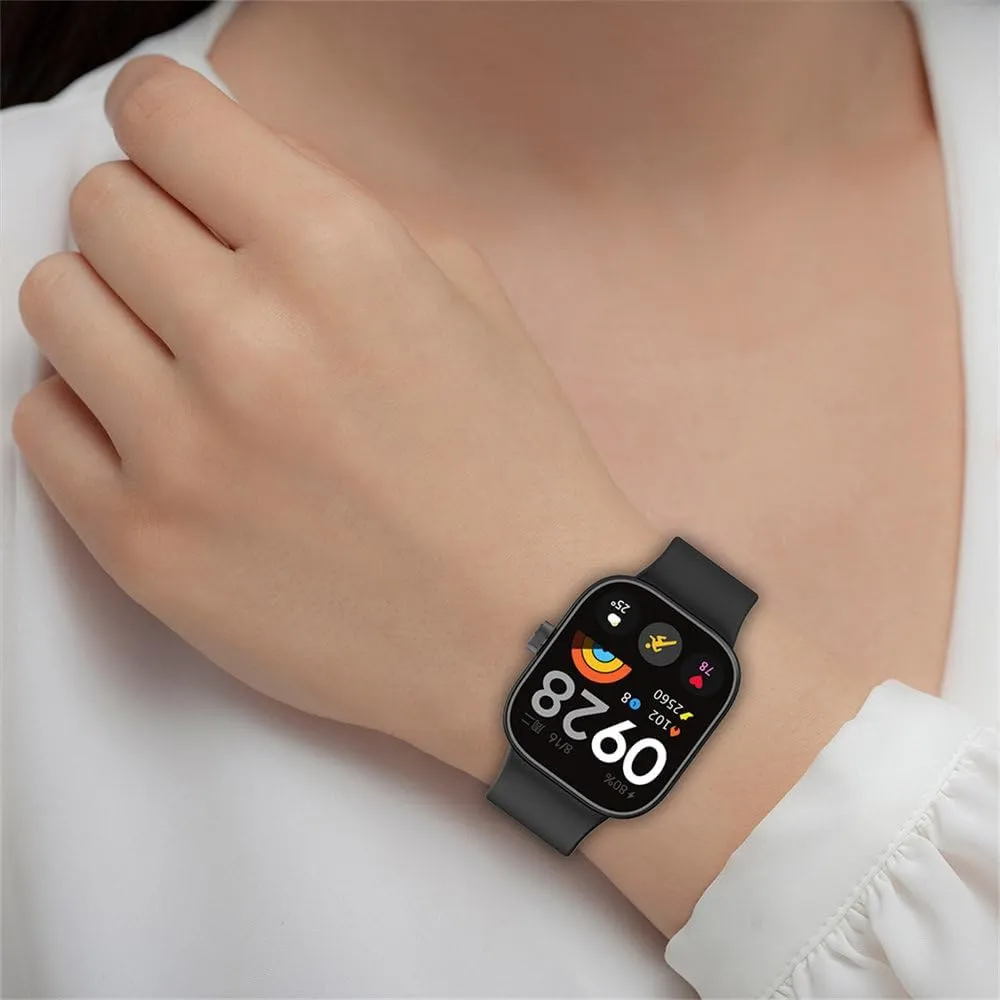 4 WristBand Accessories Silicone Strap For Redmi Watch 4 Smart Watch Bracelet Replacement Correa For Xiaomi For lid previous simplification Mi Band 8 Pro Watch 