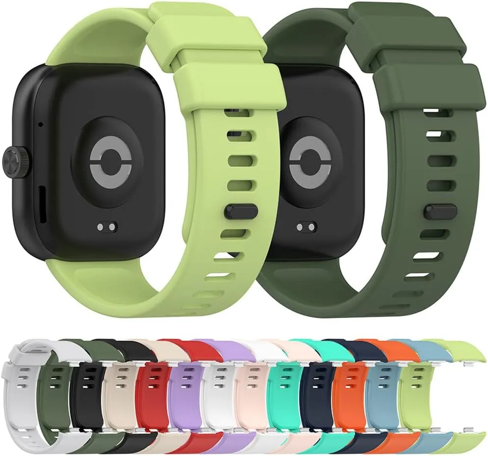 4 WristBand Accessories Silicone Strap For Redmi Watch 4 Smart Watch Bracelet Replacement Correa For Xiaomi For lid previous simplification Mi Band 8 Pro Watch 
