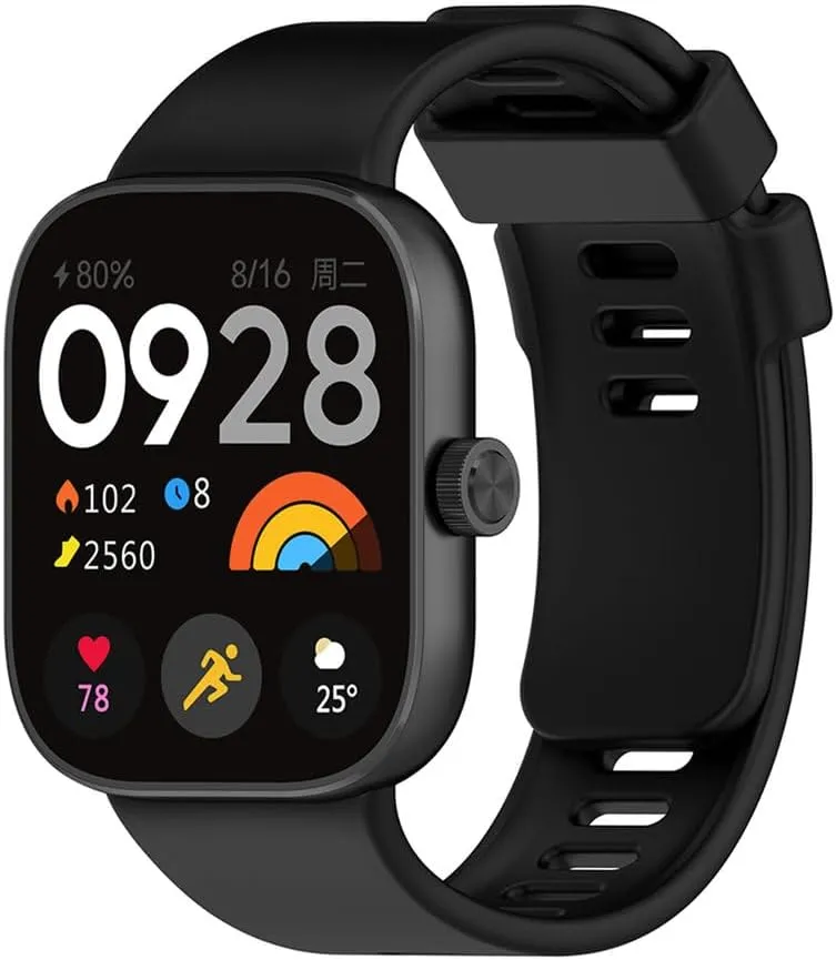 4 WristBand Accessories Silicone Strap For Redmi Watch 4 Smart Watch Bracelet Replacement Correa For Xiaomi For lid previous simplification Mi Band 8 Pro Watch 