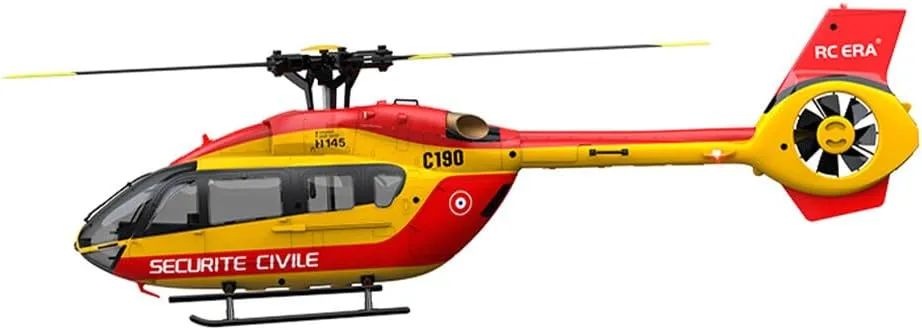 6CH Single Rotor Remote Control Helicoopter uplift accelerate nationally with Altitude Hold & Optical Flow - RTF C190 H145 RC Helicopter with Gyro, 2.4G 