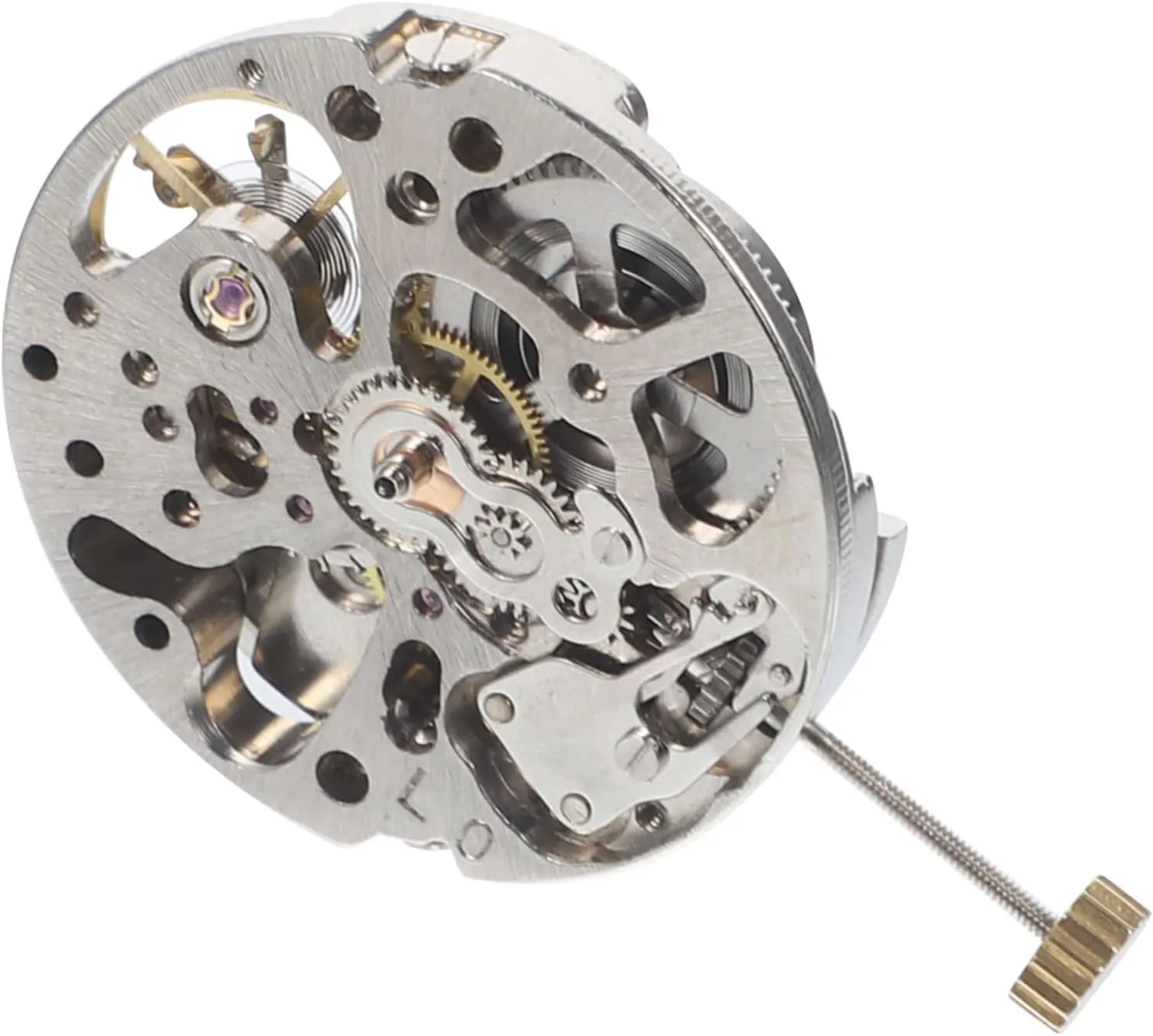 Accessory Fully Automatic Design Durable Material Easy Installation for Watch Repairing and Replacement Parts BESPORTBLE 1Pc disappointment Hollow Watch Movement 
