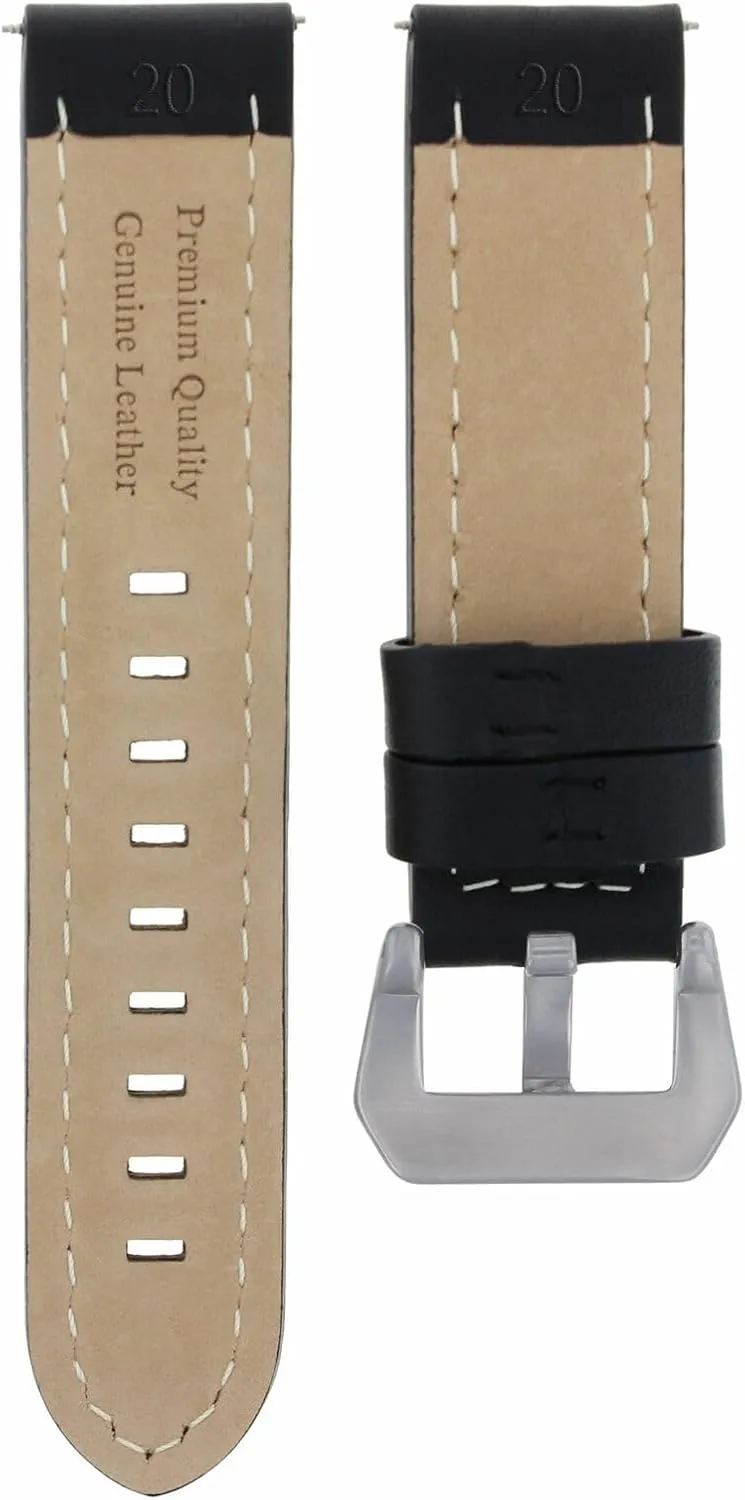 Aeronev Type 20 Watch 20-22-24mm Leather Watch Band inter moist dire resemble plot Strap Compatible with Zenith Pilot 