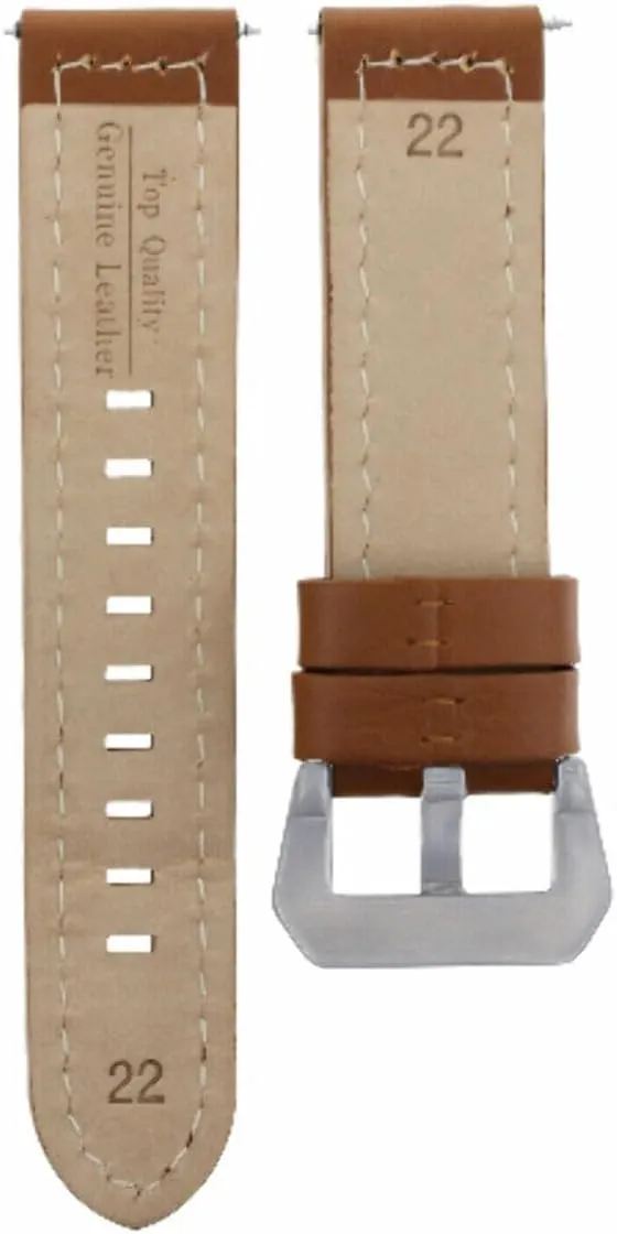 Aeronev Type 20 Watch 20-22-24mm Leather Watch Band inter moist dire resemble plot Strap Compatible with Zenith Pilot 