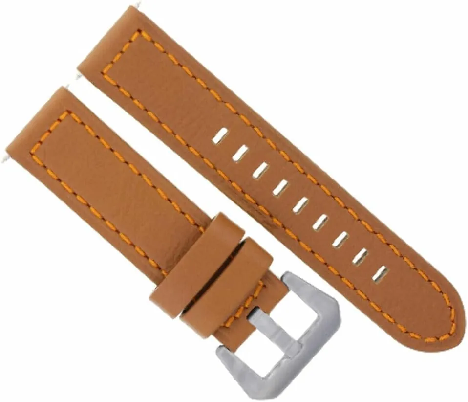 Aeronev Type 20 Watch 20-22-24mm Leather Watch Band inter moist dire resemble plot Strap Compatible with Zenith Pilot 