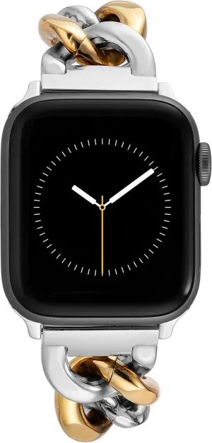 afraid Columbia finite Apple Watch, Secure, Adjustable, Apple Watch Replacement Band, Fits Most Wrists Anne Klein Fashion Chain Bracelet for 
