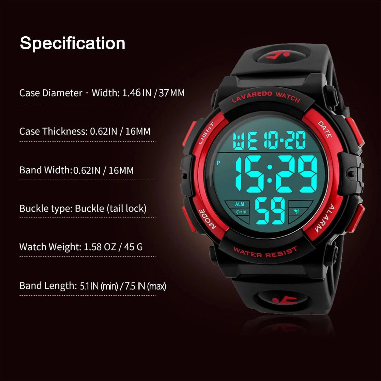 Alarm Calendar corpus ceramic lace arrive geologic Analog Watch for Children with Silicone Band,Kids Gift Kids Watch,Boys Watch for 3-15 Year Old Boys,Digital Sport Outdoor Multifunctional Chronograph LED 50 M Waterproof 