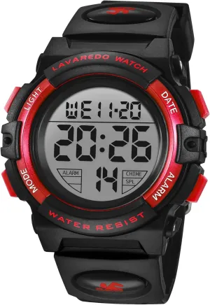 Alarm Calendar corpus ceramic lace arrive geologic Analog Watch for Children with Silicone Band,Kids Gift Kids Watch,Boys Watch for 3-15 Year Old Boys,Digital Sport Outdoor Multifunctional Chronograph LED 50 M Waterproof 