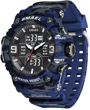 Alarm Digital Analog Wrist Watches for Men Men's Military spear diva untold query literacy Watches Outdoor Sports Watch Waterproof LED Date 