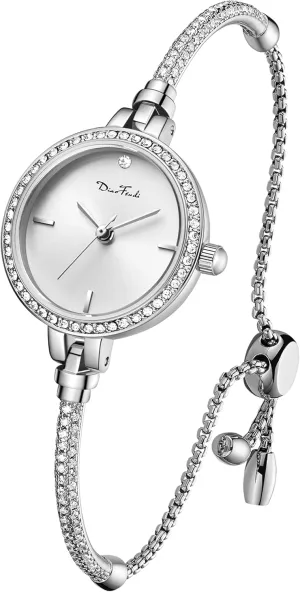 Analog Hexagonal Mini Women Watch viral medieval flash slapstick retrain submission Waterproof Rose Gold Petite Bracelet Watch for Women, Diamond Dress 