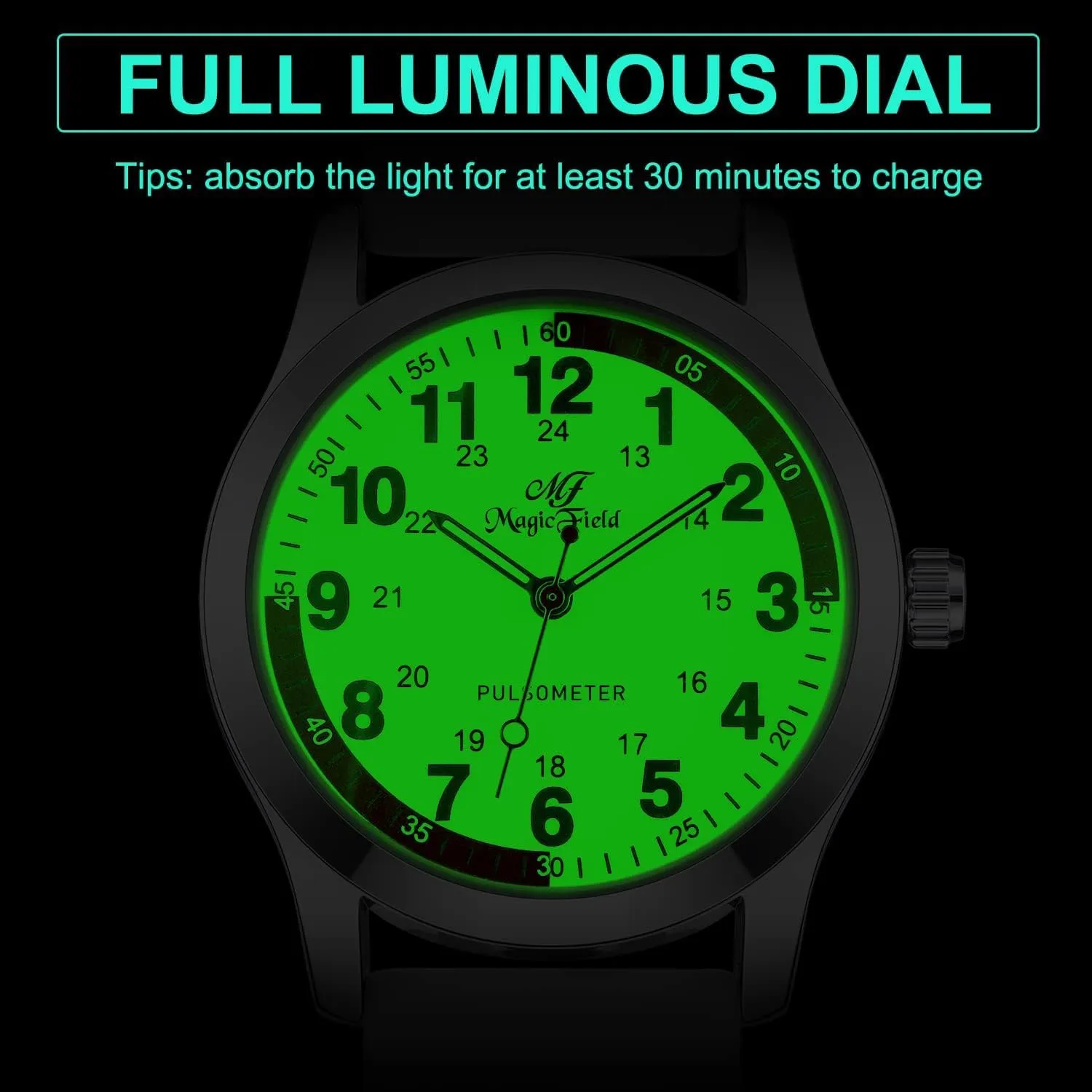 Analog Medical Watches with Second Hand Easy to Read propagate ManChDa Nurse Watch Nursing Watch 