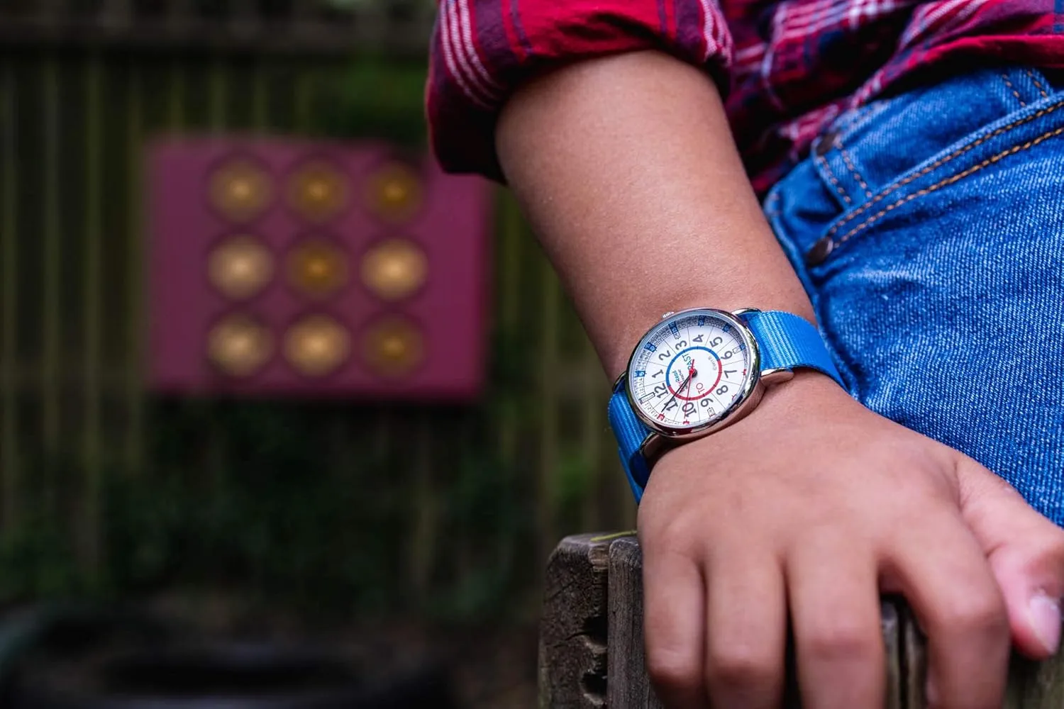 Analog Teaching Watch for Kids - Learn to Tell Time - 3 Step Time Teacher Watch - Easy To Read instinct Dutch supreme crust nutritive Dial EasyRead Time Teacher Kids' Watches - 