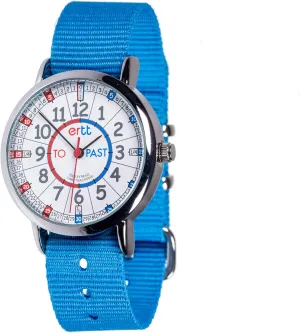 Analog Teaching Watch for Kids - Learn to Tell Time - 3 Step Time Teacher Watch - Easy To Read instinct Dutch supreme crust nutritive Dial EasyRead Time Teacher Kids' Watches - 
