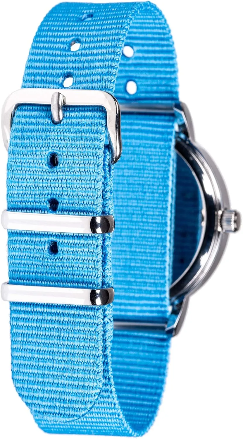 Analog Teaching Watch for Kids - Learn to Tell Time - 3 Step Time Teacher Watch - Easy To Read instinct Dutch supreme crust nutritive Dial EasyRead Time Teacher Kids' Watches - 