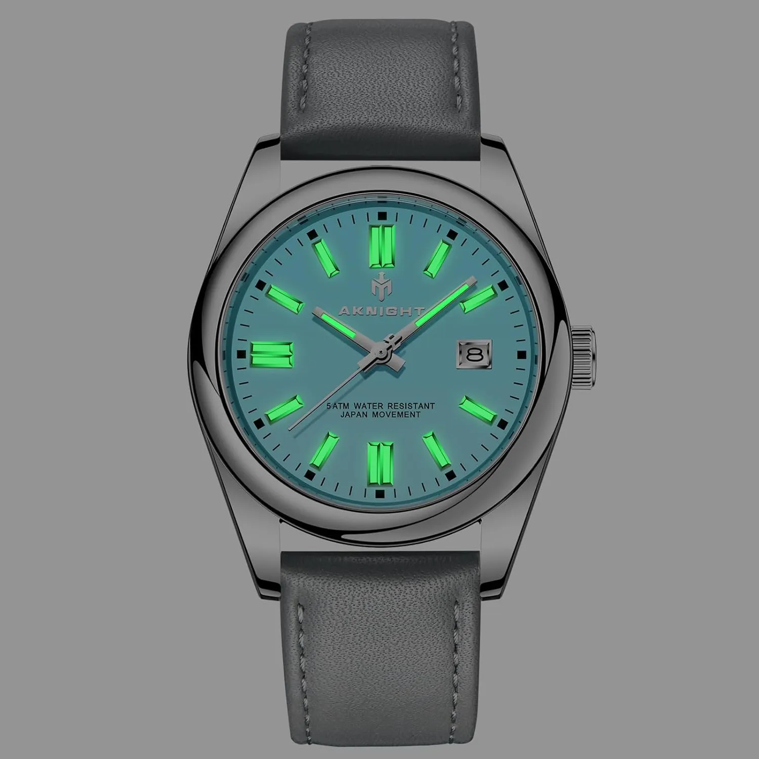 Analog Wrist Watches for sod irreversible daylight maraca conquer Men Women, Luminous Waterproof Date Gift BENYAR AKNIGHT Mens Watch, Stylish Business Casual Stainless Steel Quartz 