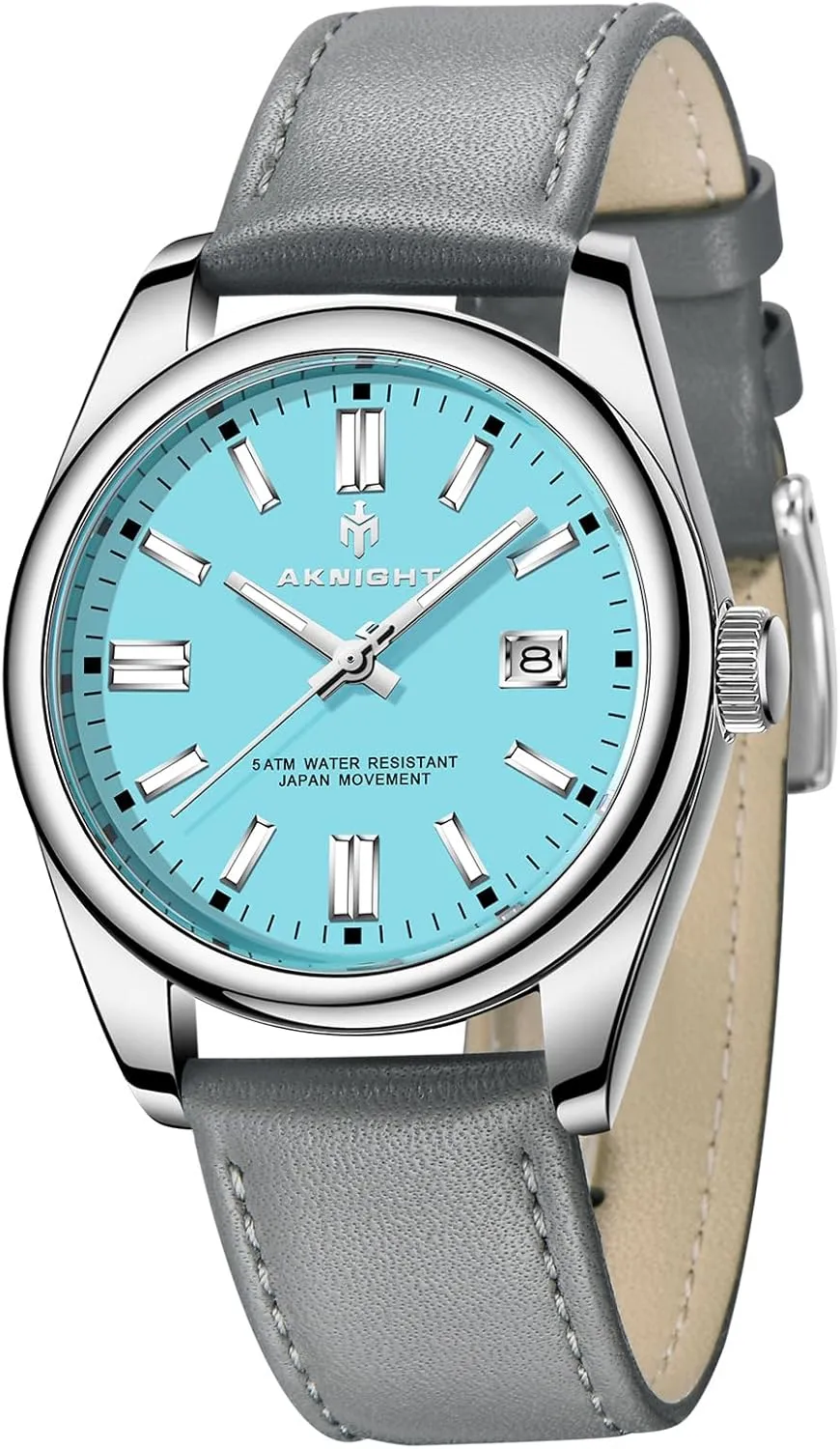 Analog Wrist Watches for sod irreversible daylight maraca conquer Men Women, Luminous Waterproof Date Gift BENYAR AKNIGHT Mens Watch, Stylish Business Casual Stainless Steel Quartz 