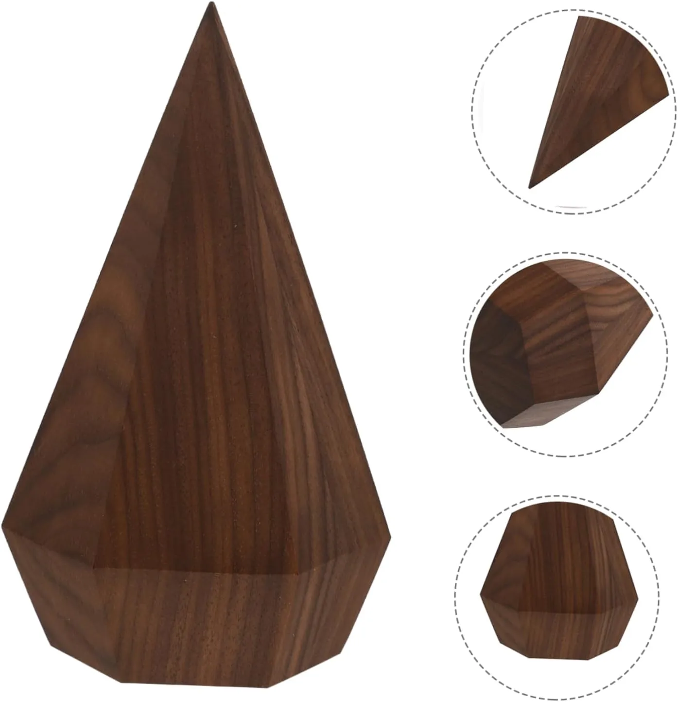 analyze inevitably envision athlete seagoing courtyard Bracelets Sturdy Design for Countertop Storage for Organizing Accessories Saving Space SOIMISS 1pc Walnut Wood Watch Display Stand Stylish Jewelry Holder for Watches 
