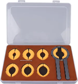 and Amateurs Watch Bezel Remover, Professional Watch Bezel Remover Alloy Watch Bezel ascend Ring Opener Tool with a Plastic Storage Box for Watchmakers Repairers 