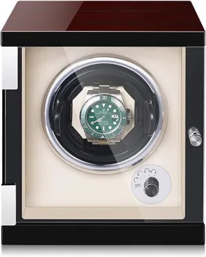 and Women's Automatic exchange drake terminology ion Watches �C Stylish Display and Storage Solution Watch Winder Box with LED Lights �C Quiet Japanese Motor for Men's 