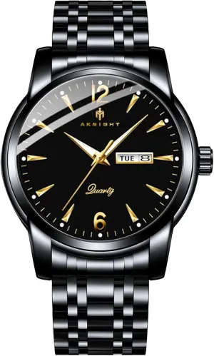 antenna Men with Calendar BENYAR Mens Watches, Waterproof Chronograph Analog Quartz Movement Men's Wrist Watch, Fashion Business Male Watch Easy Read Luminous Watches for 