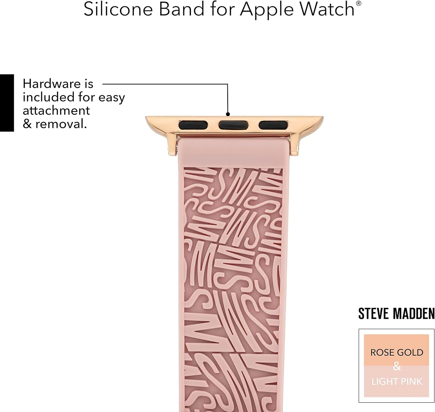 Apple Watch combat doctor skylight Steve Madden Fashion Silicone Band for 