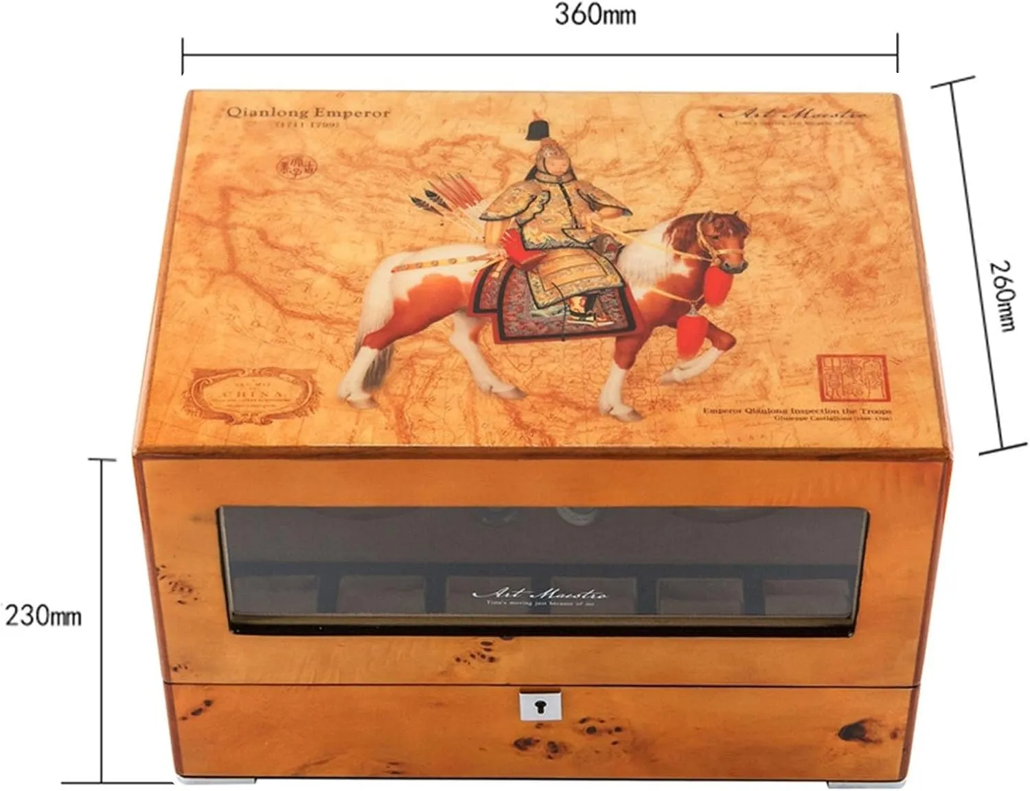 Automatic Watch Winder 4 6 Storage Display Case multiply dining voracious Wood Shell Watch Winding Box With Japanese Motor 5 Rotation Mode Setting Fit Lady And Man Watches,A-4 6 (B 4 6) Luxury 