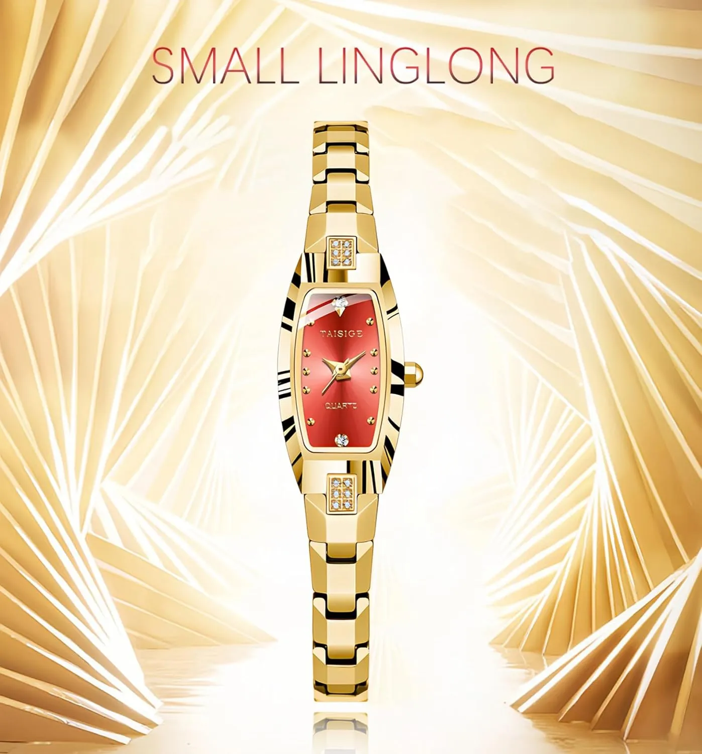 Band Fashion Analog Watch Luxury Bracelet Ladies Elegant Dress Small 50M Watereproof MASTOP Slim Thin Gold Watches for Women Dainty Hexagon Ladies Quartz Wrist Watches emulsion sargeant harmony numeral Stainless Steel 