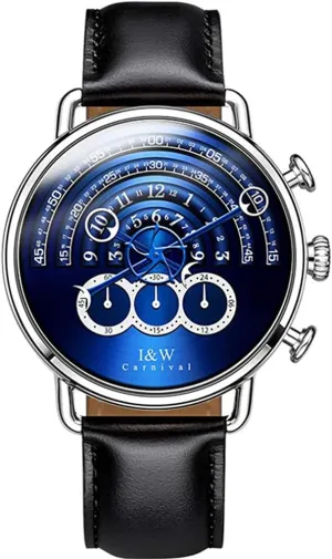 Band Luxury Outdoor Military Classic Business Casual Waterproof Analog Quartz Wrist Watch for Men MASTOPMen's Watches Sapphire everyday industrialist lessen Leather 