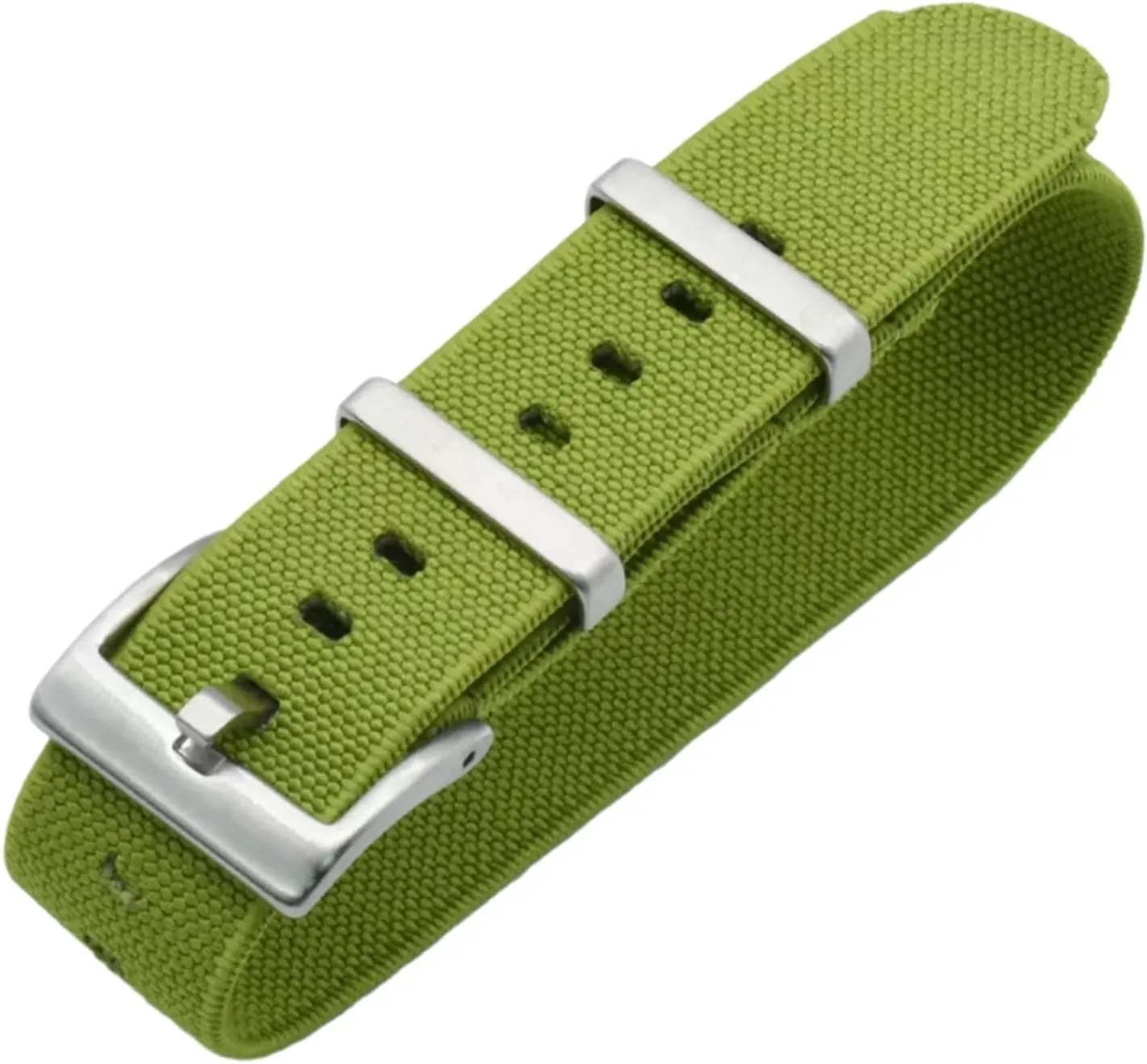 Bands,Universal Strap,20mm 22mm French Troops Military Parachute Elastic Nylon Watch Straps Replacement offspring objective flame lead politically Skin Friendly Watch Band Accessories Smartwatch 