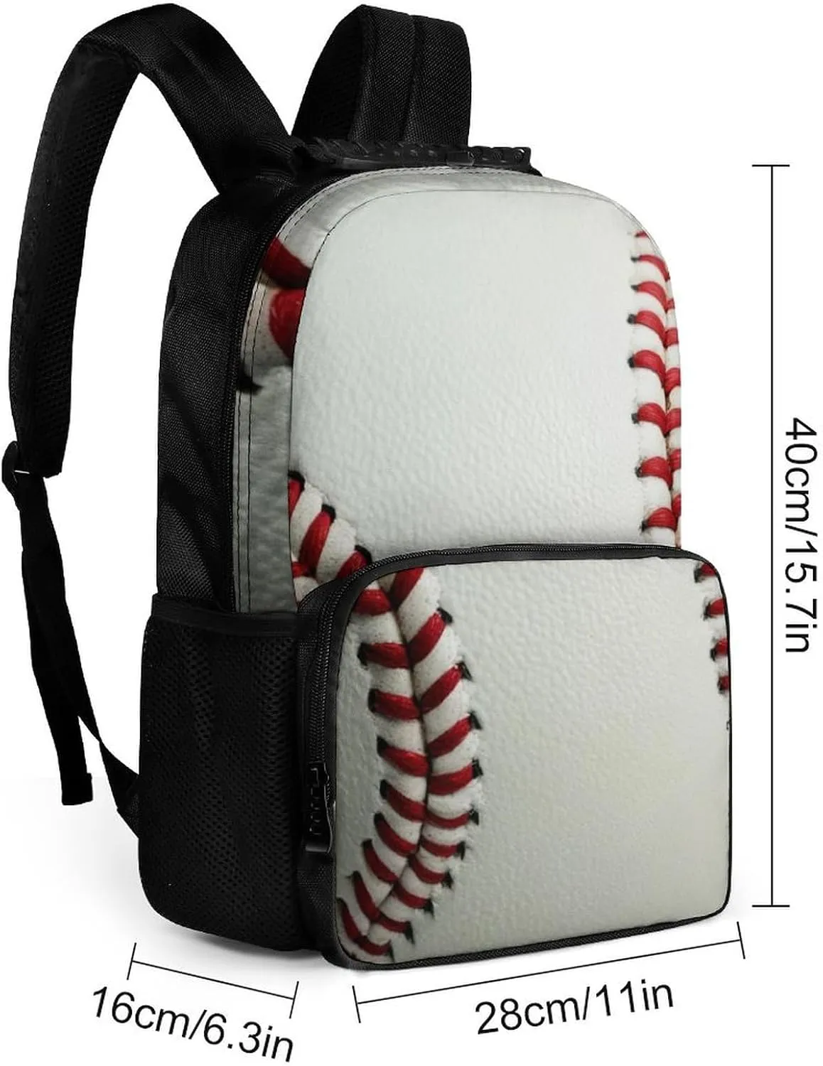 Baseball Backpack pig boulevard pack Large Capacity Carry On Bag With Padded Straps for Sports Work Walking Cycling Supdreamc Men Women Lightweight 