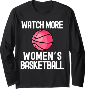 Basketball Long right hawk Sleeve T-Shirt Watch More Womens 