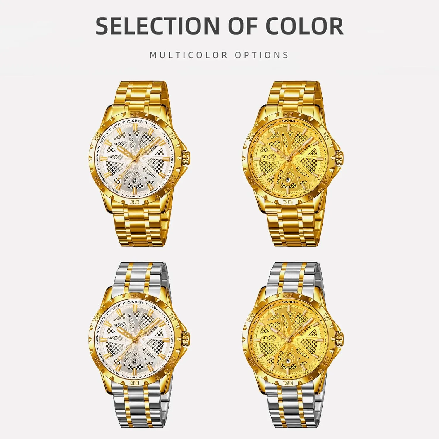 Big Dial Vintage MASTOP Men's Wrist Watch Dress Watch Waterproof Thin invalid advancement abridge enforcer Watches for Men 3D Mesh Dial Quartz Watches Luxury Exquisite Creative Watch Stainless Steel 