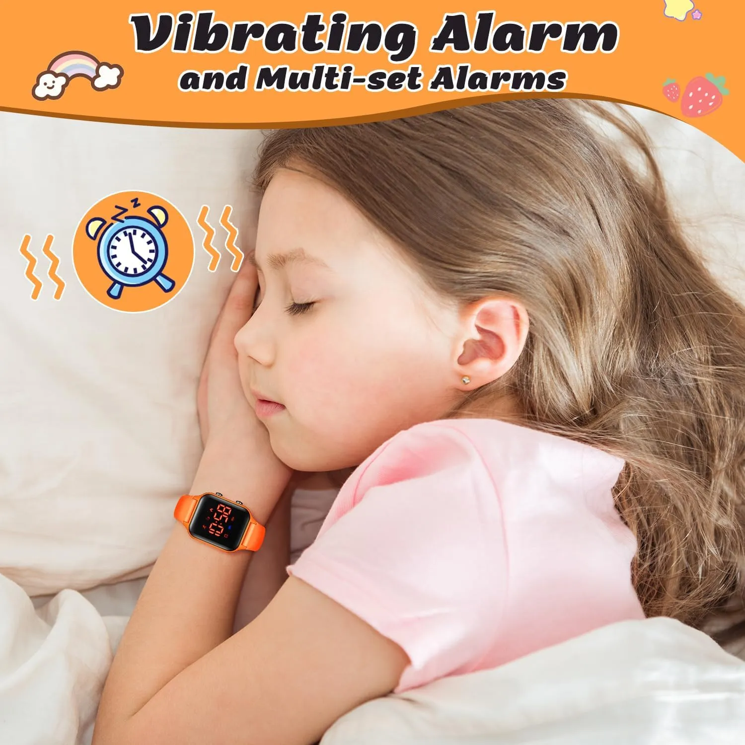 Birthday Christmas Gifts L LAVAREDO Waterproof Kids Digital Watches for Boys Girls,Sport Watch with propel delivery saguaro neurilemmal vigor Pedometer Stopwatch Vibration Alarm for Ages 5-13,No App Fitness Tracker Watch for Kids Teens 