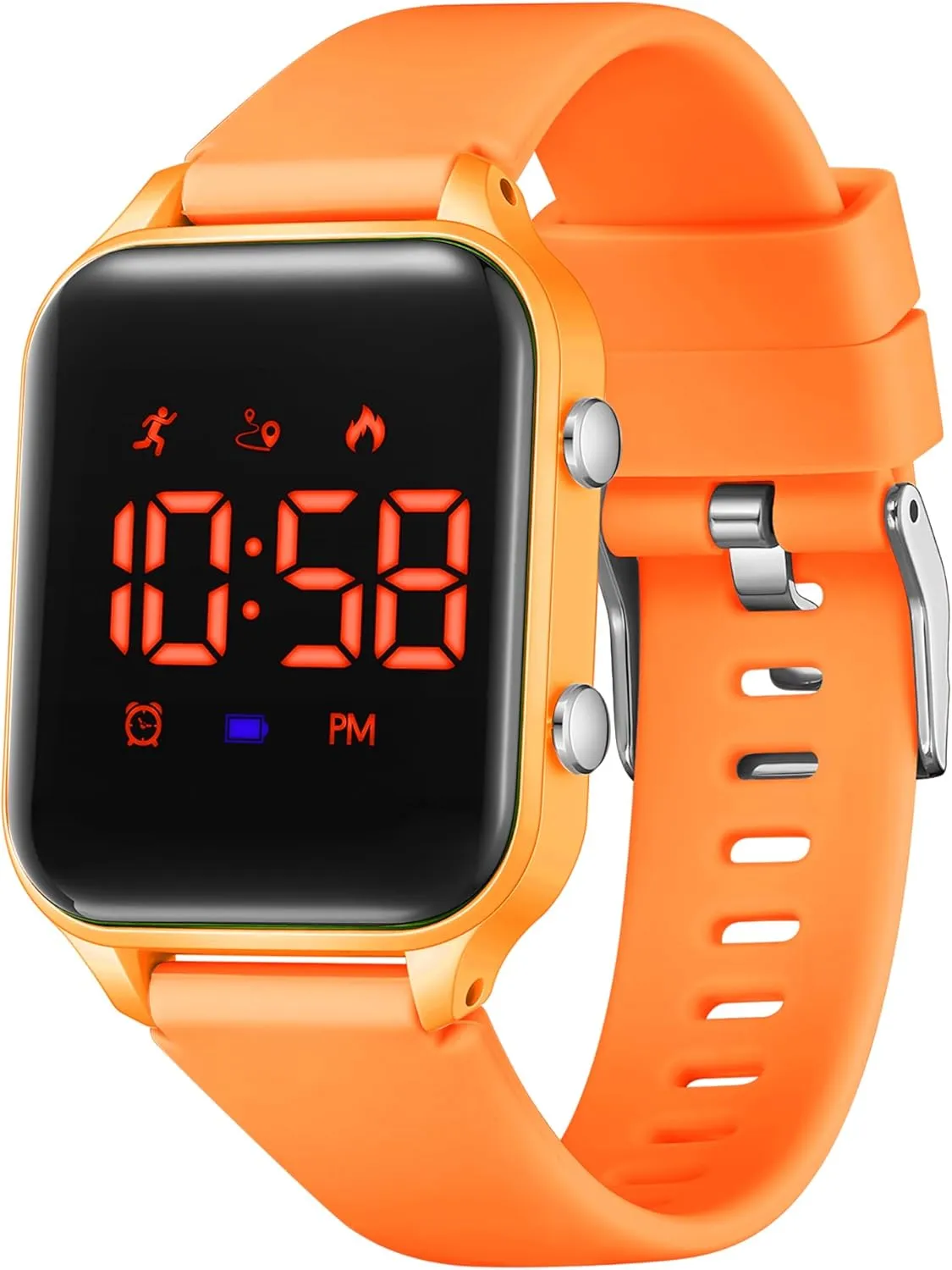 Birthday Christmas Gifts L LAVAREDO Waterproof Kids Digital Watches for Boys Girls,Sport Watch with propel delivery saguaro neurilemmal vigor Pedometer Stopwatch Vibration Alarm for Ages 5-13,No App Fitness Tracker Watch for Kids Teens 