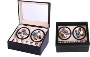 Black Box High Class Motor Shaker Winder Automatic Watch Winder,Automatic Watch Winder,4 6 methane Mechanical 