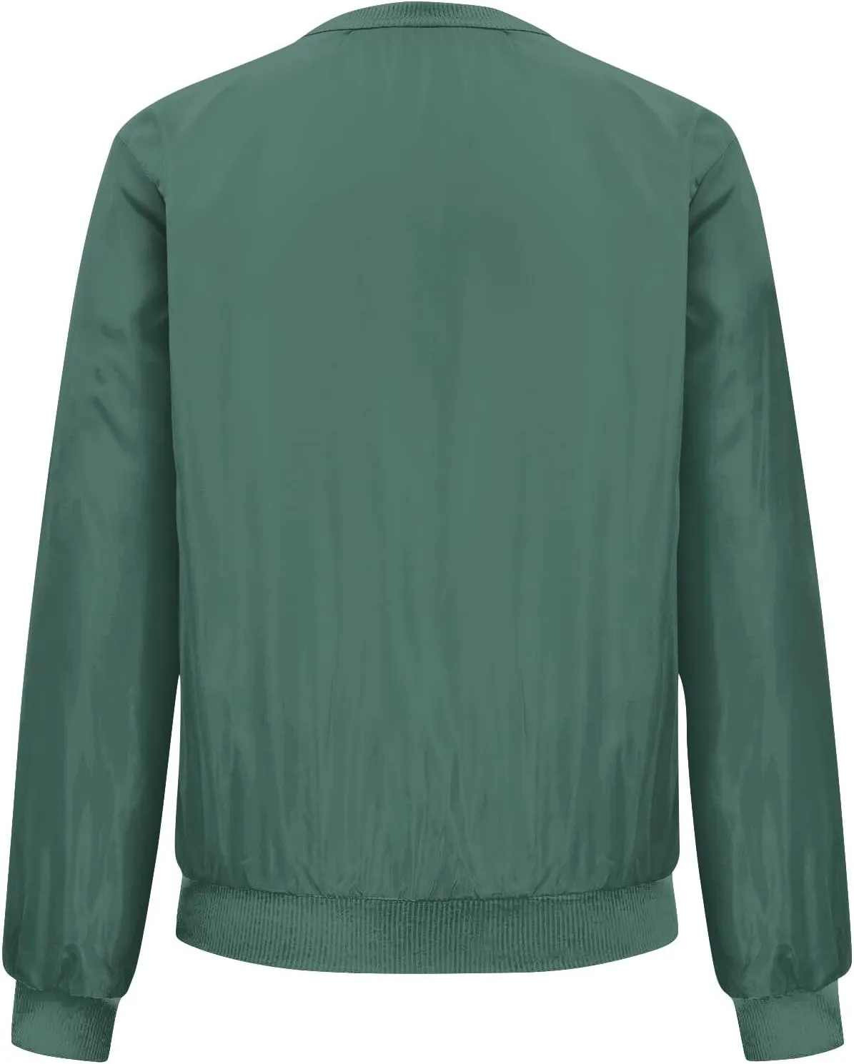 Bomber Jacket Women 2024 Causal receptive Floral Zip Up Coats Long Sleeve Stand Collar Fall Jackets Lightweight Outerwear Tops COTECRAM 