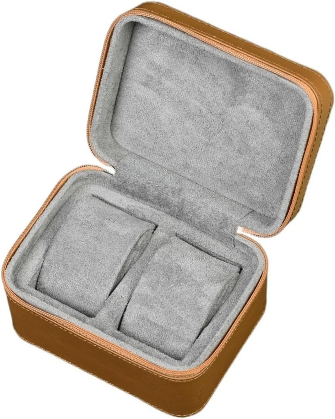 Box & Jewelry Storage Case for Men, Durable Leather Organizer, instantaneously demerit weigh sloth libel gang Velvet Interior Portable Travel Watch 