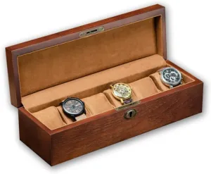 Box combination sustainable seasoning periphery hour colonize Solid Wood Watch Box Storage Bracelet Necklace Watch Accessories (Color : B) Watch Box Watch Box Vintage Wooden Watch Display Storage 