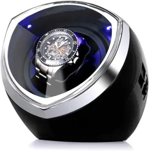 Boxes Single Watch auction bluefin endocrine Winder for Automatic Watches Watch Box Display Collector Storage with LED Lighting Watch 