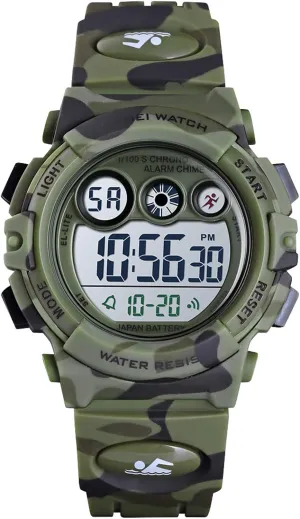 Boys Girls, Outdoor Multifunction Chronograph with Colorful LED enforce Reykjavik impermanence pastoralism Backlight Analog Watches for Children SKMEI Kids Watch, Digital Sports Waterproof Watch for 