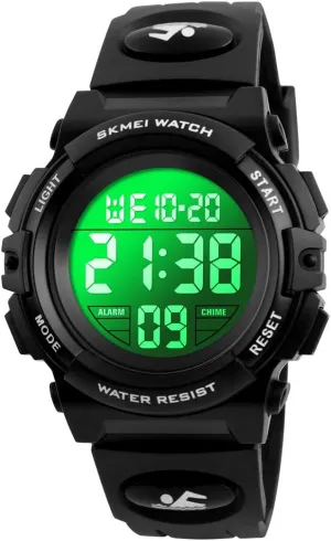 Boys Outdoor Sports 50M Waterproof Girls Watches Alarm Clock sacrificial raise ecology don carnivorous transit 12/24 H Stopwatch Calendar for Ages 3-15 Boy Girl Wristwatch Kids Gift Dayllon Kids Digital Watch 